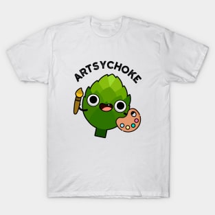 Artsychoke Funny Veggie Artichoke Pun T-Shirt